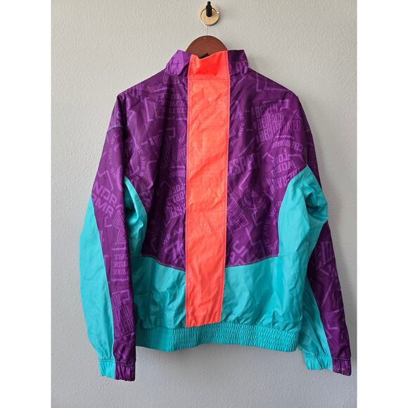 Under Armour Pride Windbreaker Men's M Colorblock Streetwear Statement Jacket - Picture 4 of 9
